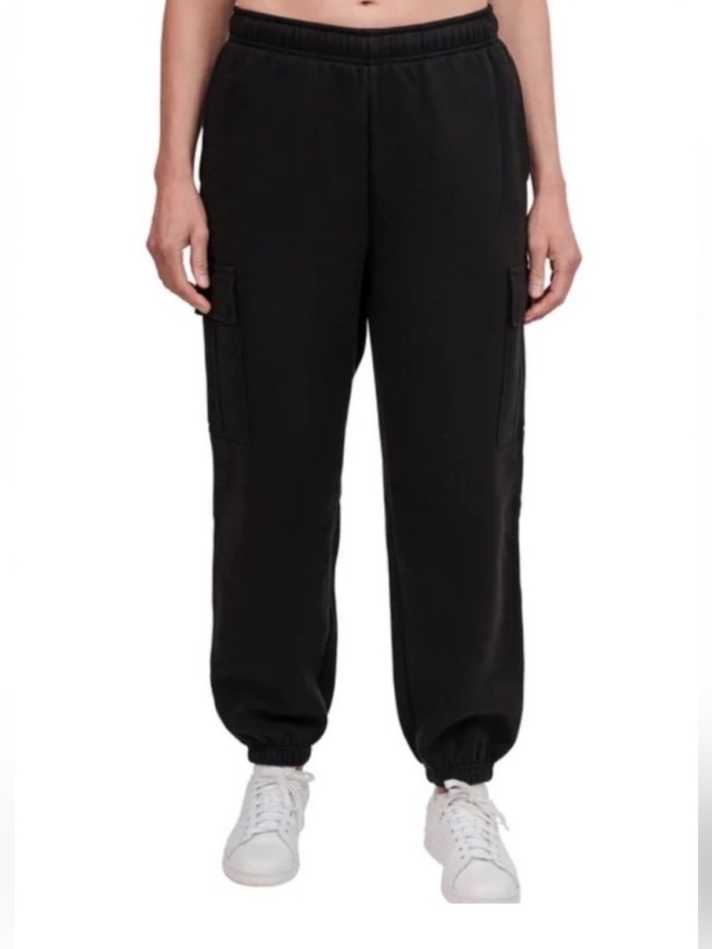 Tuff Athletics Cargo Joggers Black Medium